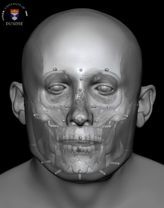 Facial reconstruction of Context 958. (Image credit: Dr. Chris Rynn, University of Dundee)